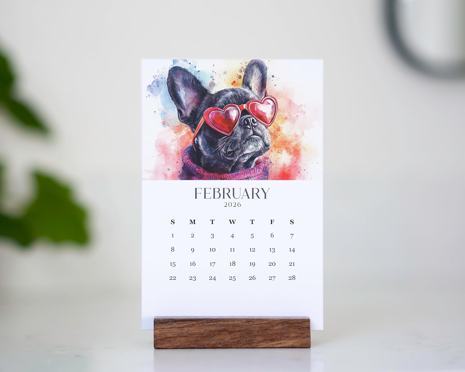 2026 Desk Calendar - Cool Trendy Dogs - Image 5