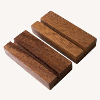 (2 Pack) Wood Calendar Stands - Desk Calendar Base