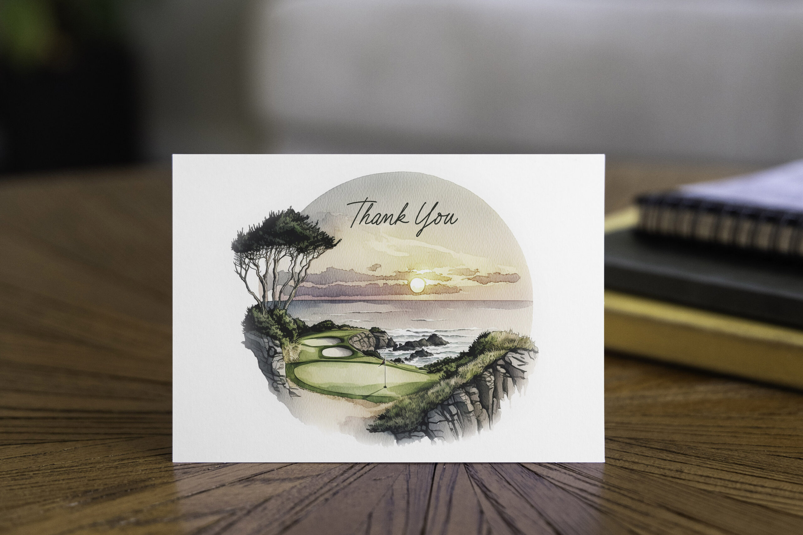 Golf Watercolor Style Thank You Cards - Image 5