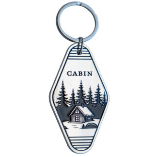 Vacation Home Keychain - Cabin