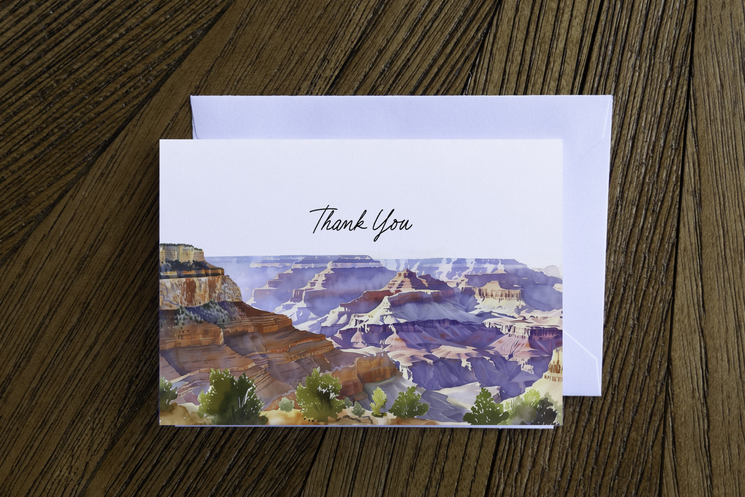National Park Inspired Thank You Cards - Image 6