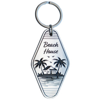 Vacation Home Keychain - Beach House