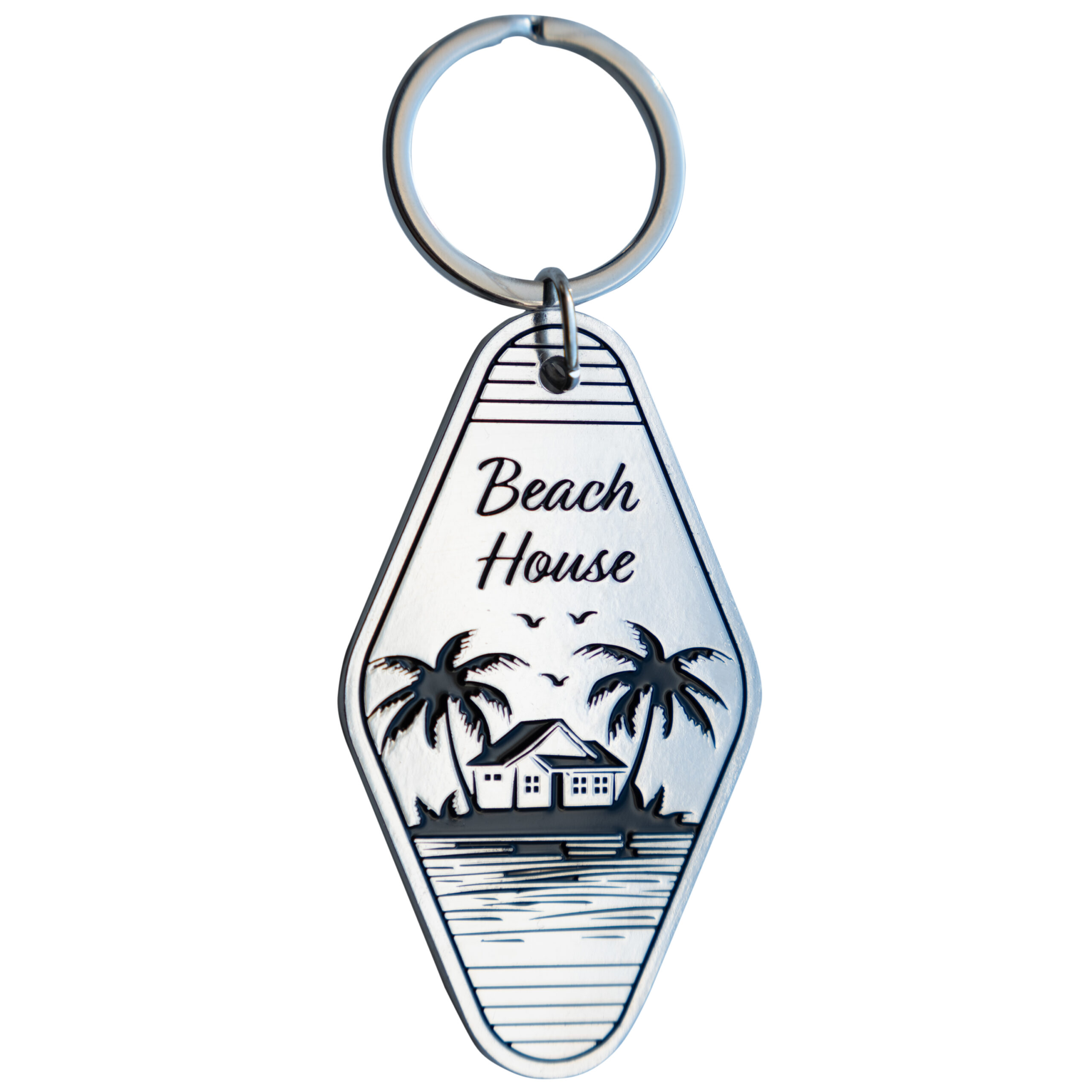 Vacation Home Keychain - Beach House