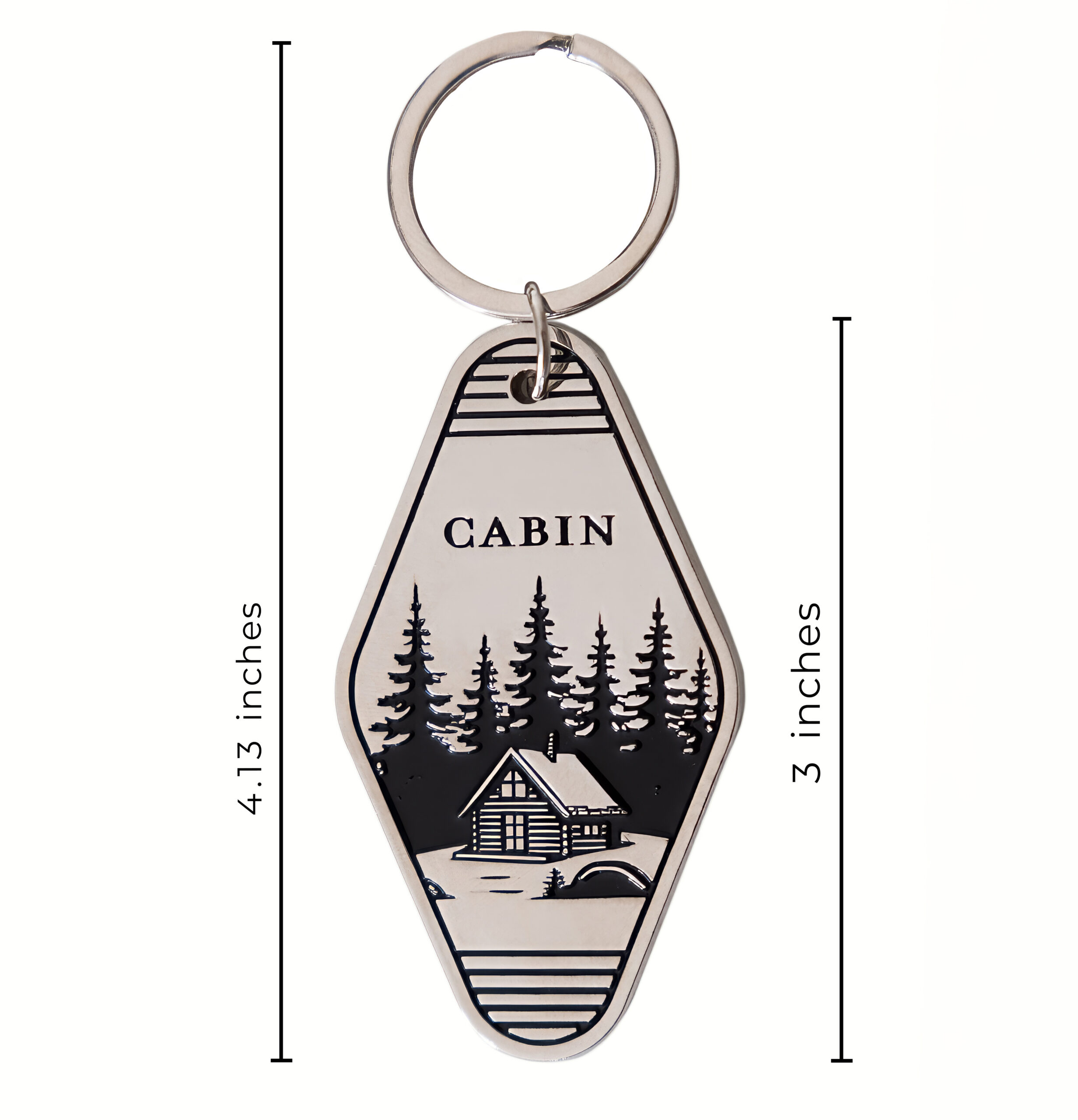 Vacation Home Keychain - Cabin - Image 4