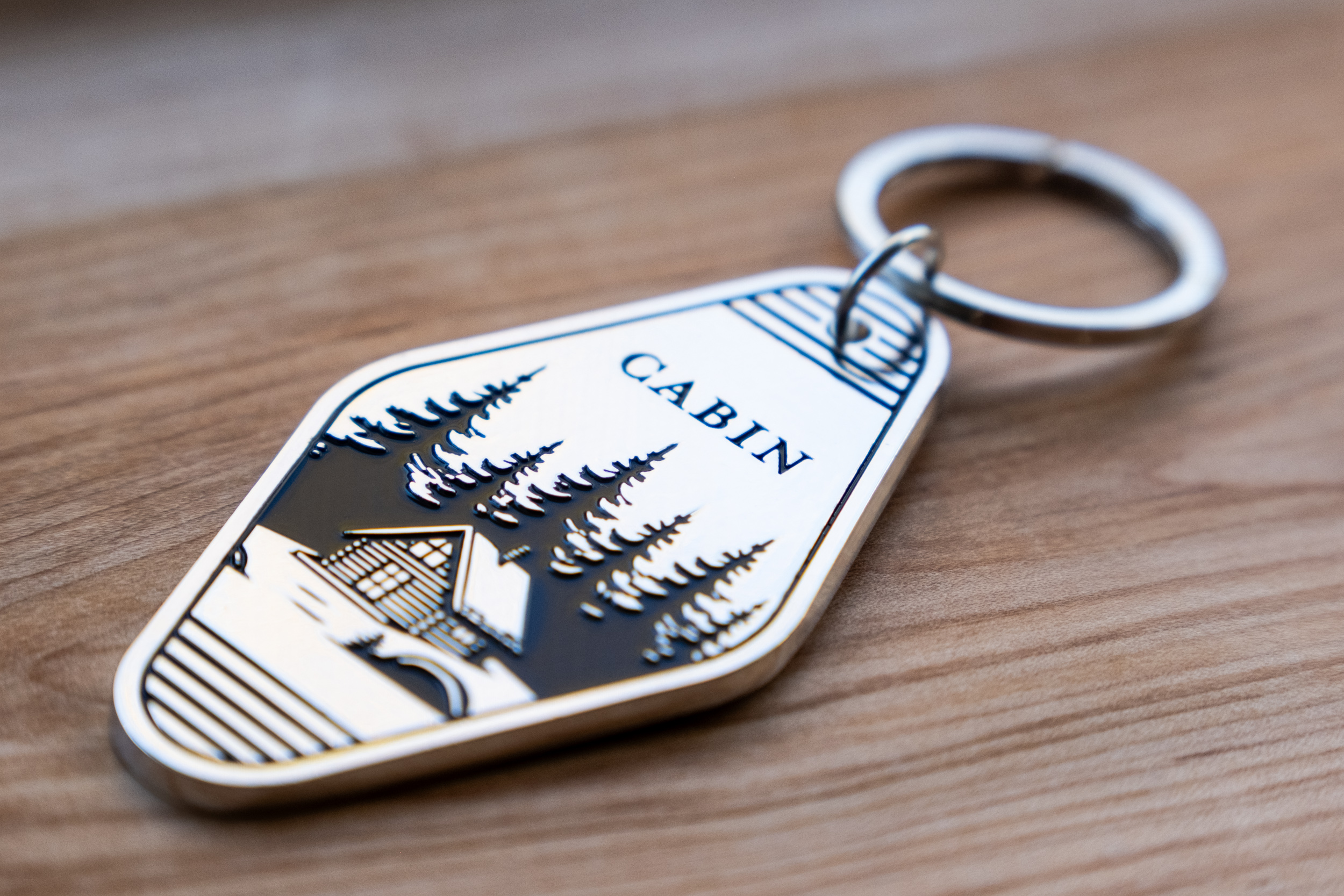 Vacation Home Keychain - Cabin - Image 3