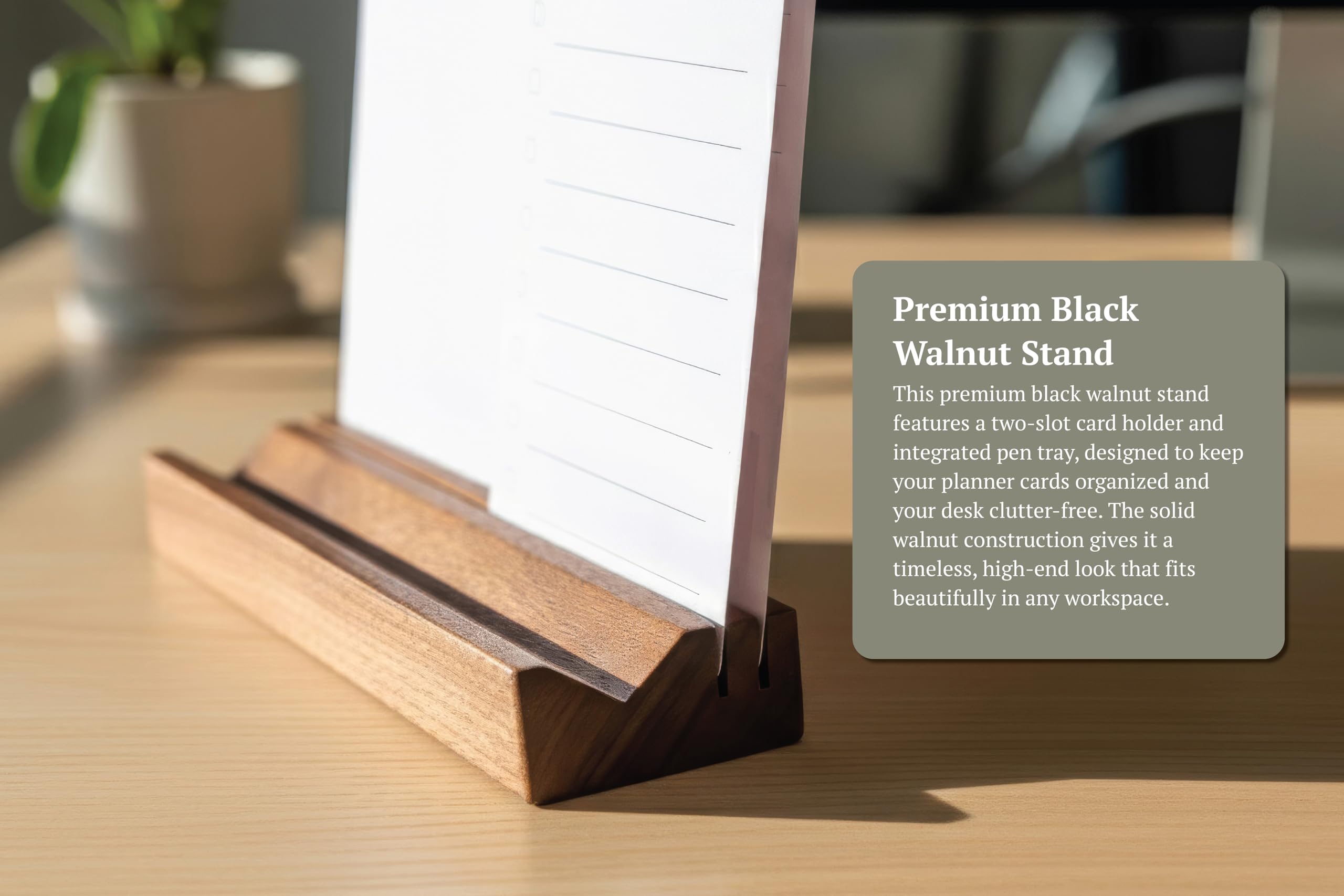 Minimalist Weekly Planner Desk Set - Image 6