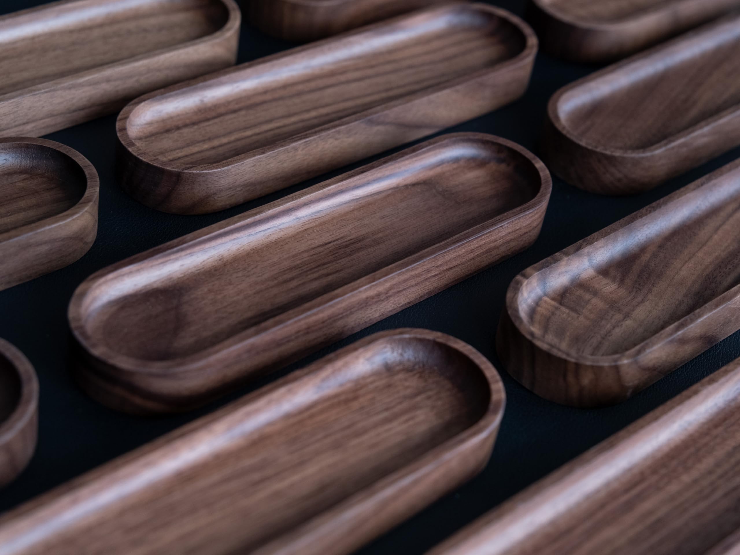 Walnut Minimalist Pen Tray - Image 4