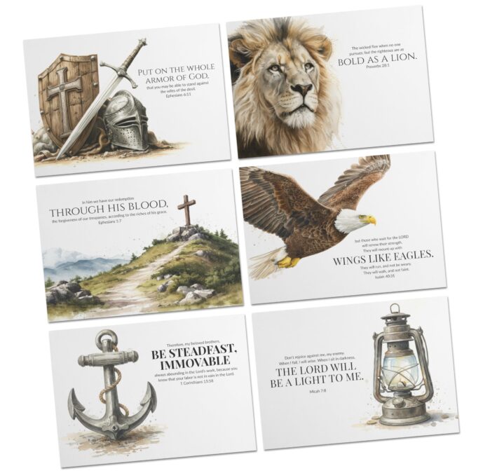 Christian Encouragement Cards