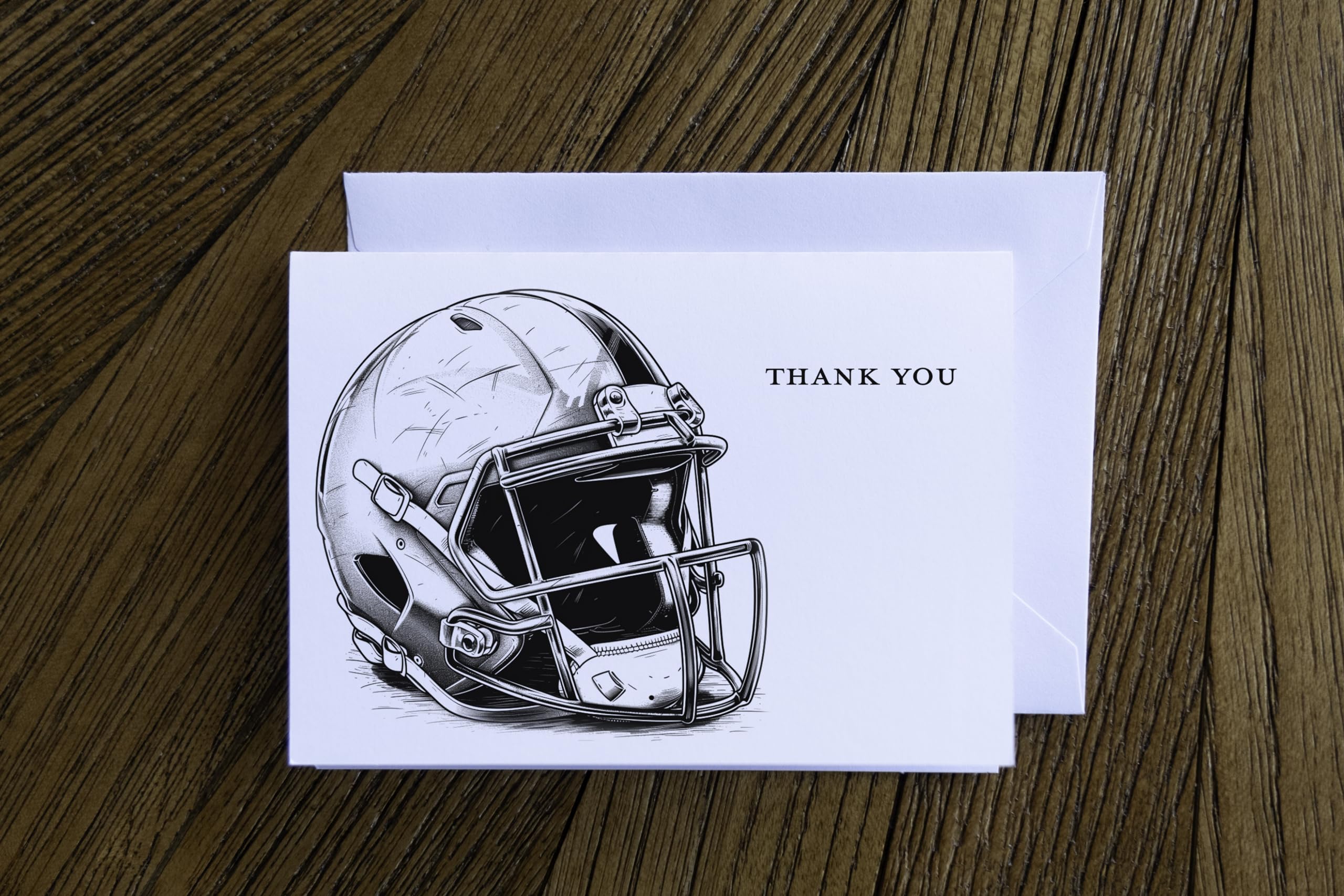 Football Themed Thank You Cards - Image 3