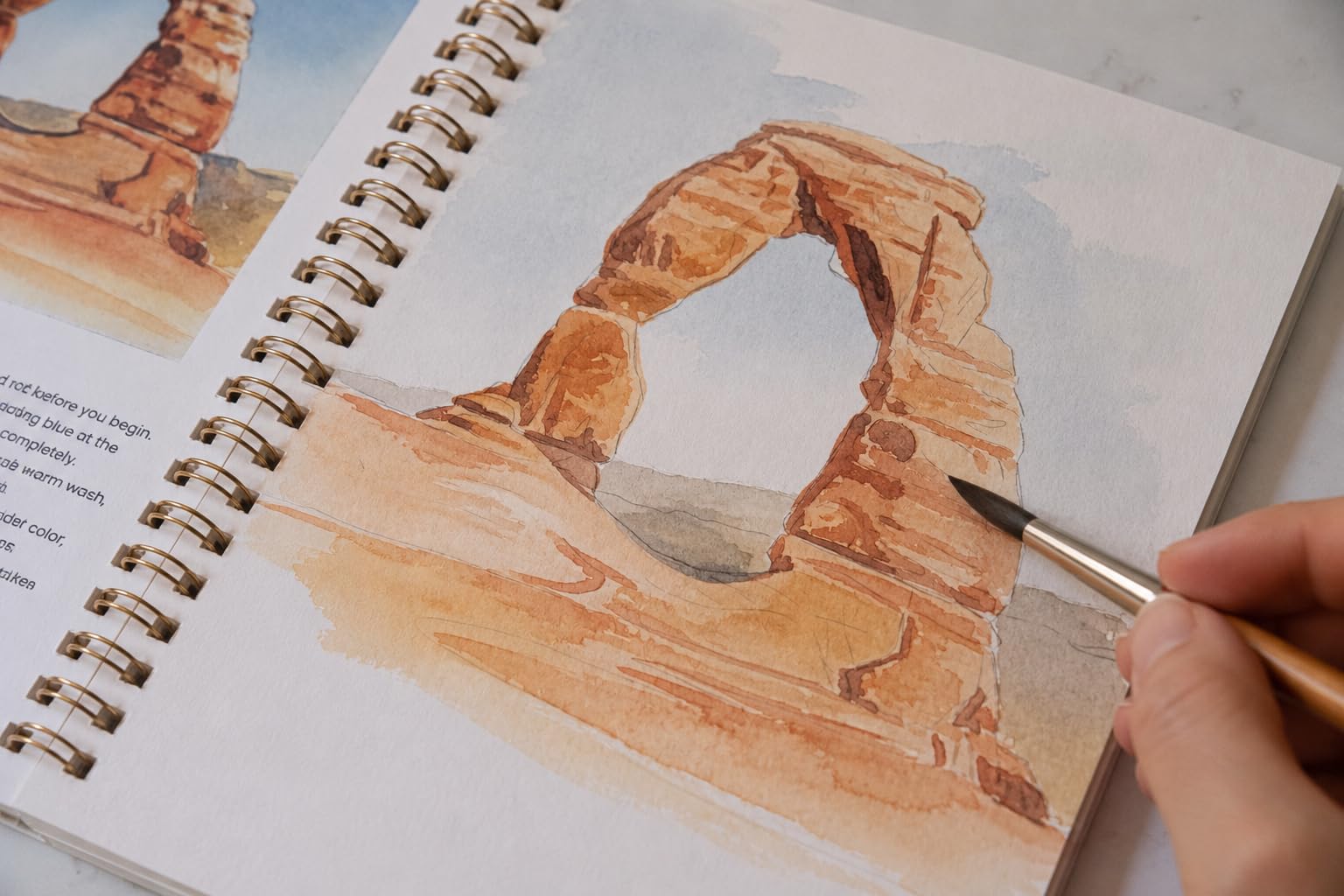National Parks Watercolor Workbook (Sketch-to-Paint) - Image 3