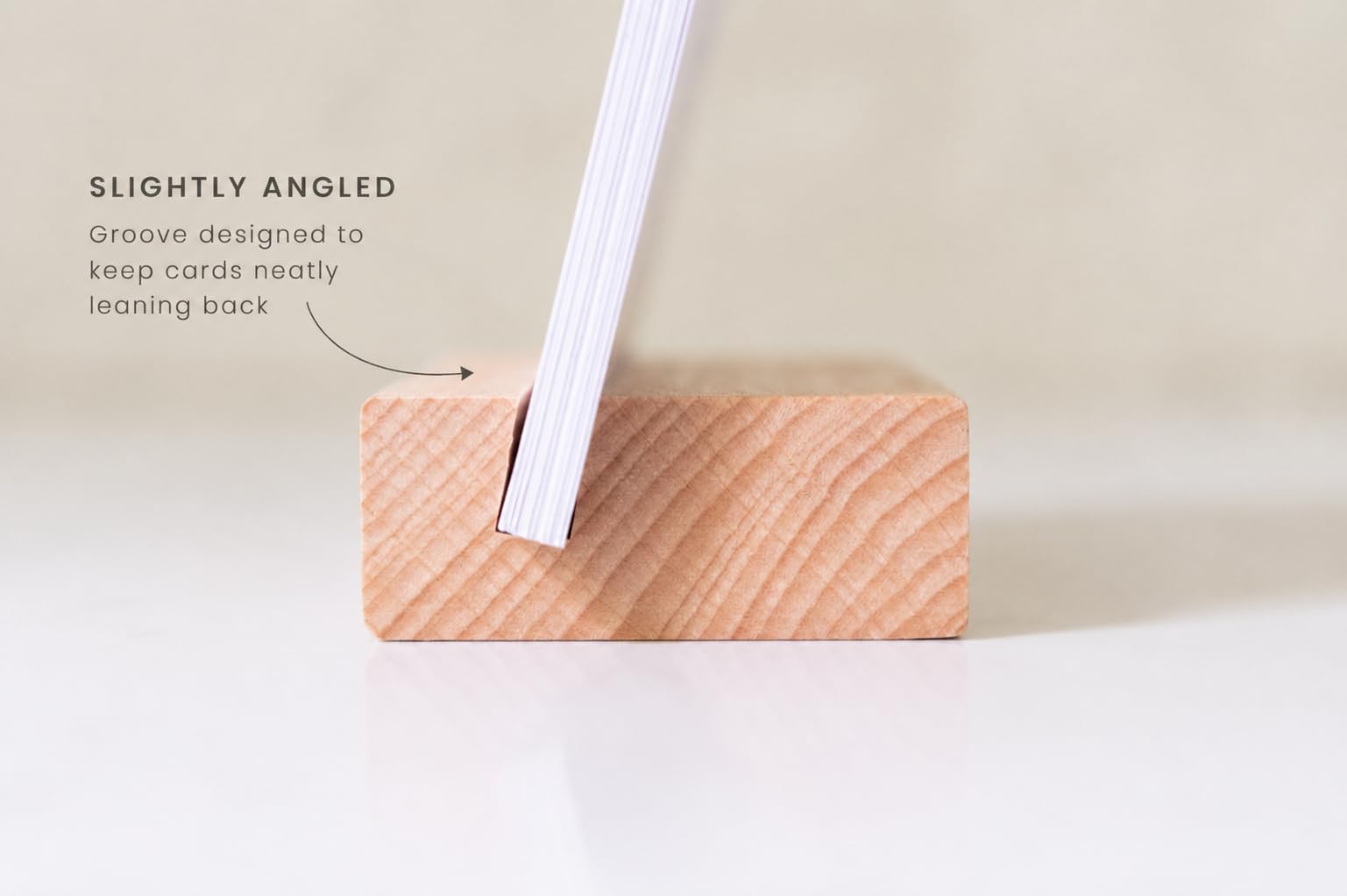 Beech Wood Calendar Stands - 2 Pack - Image 3