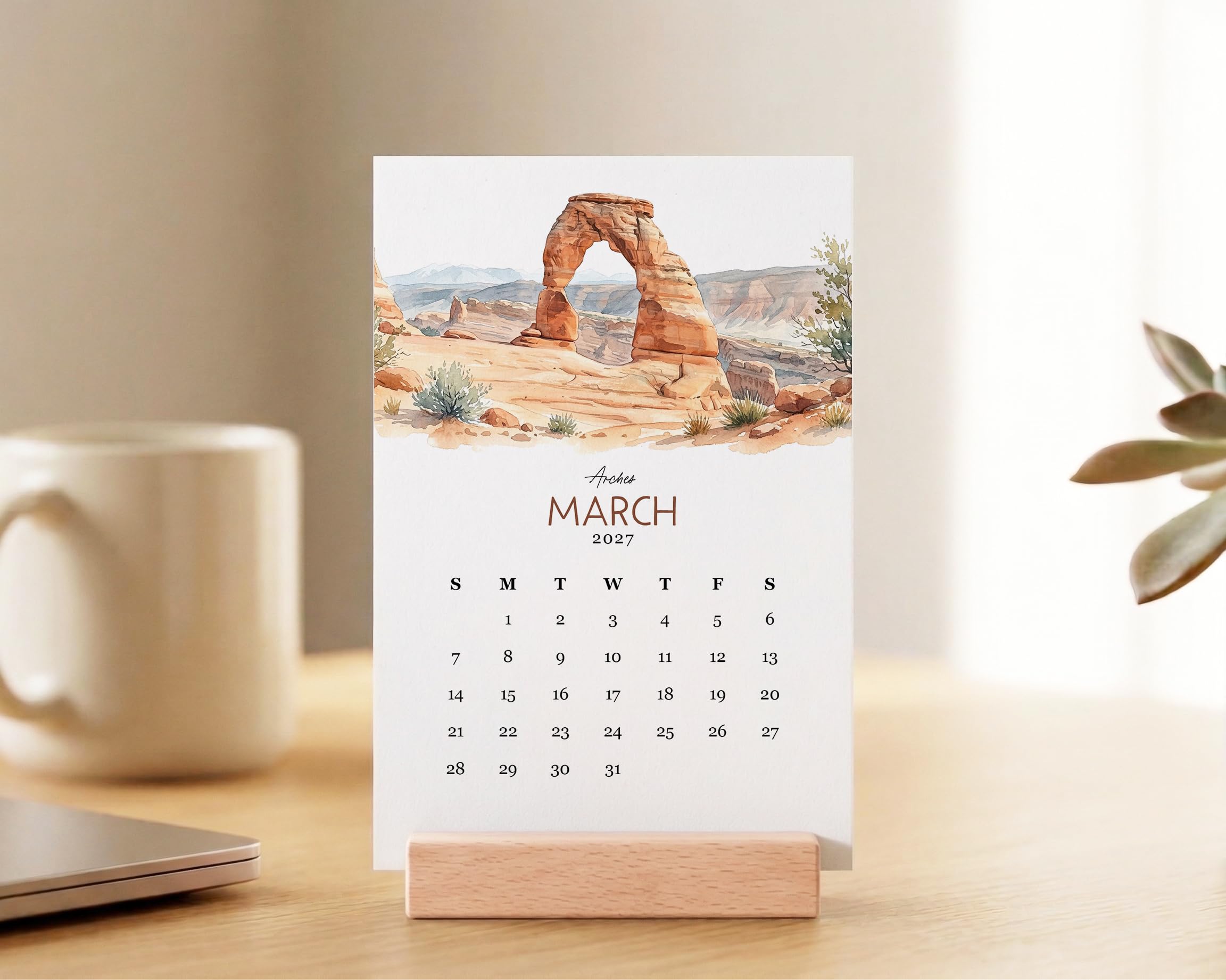 2027 Desk Calendar - National Parks - Image 6