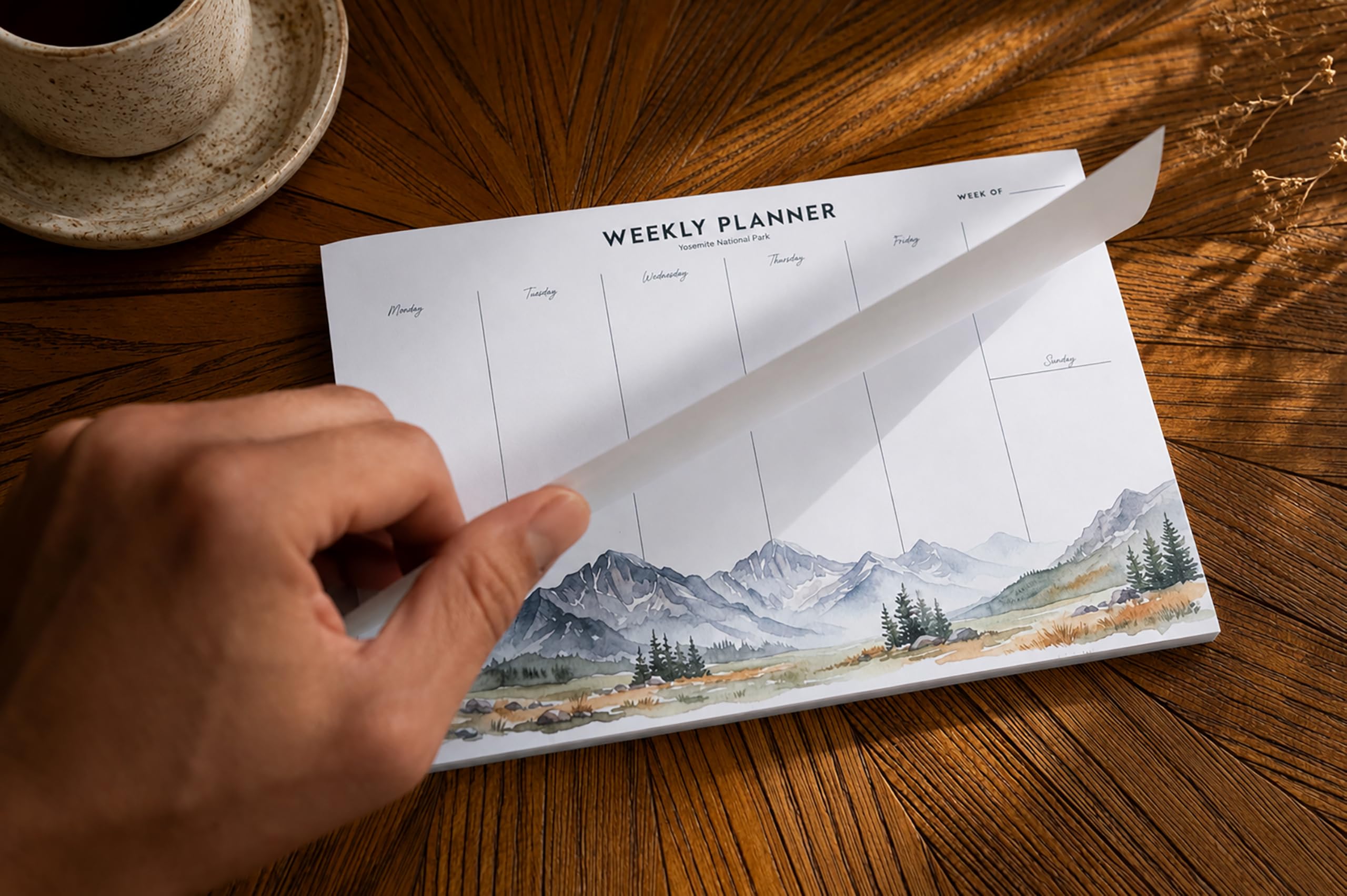 National Parks Weekly Planner Tear Off Pad - Image 5